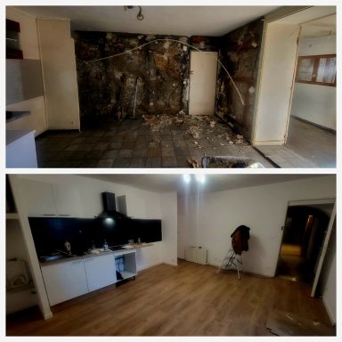 Restauration d'un appartement 